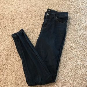 Blue Wash High-Rise Jeggings